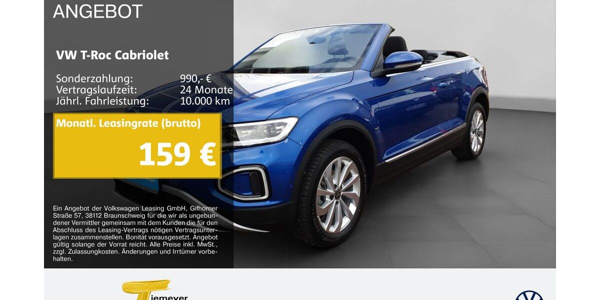 VW T-Roc 5.125 km 25.490 &euro; Bochum 44892