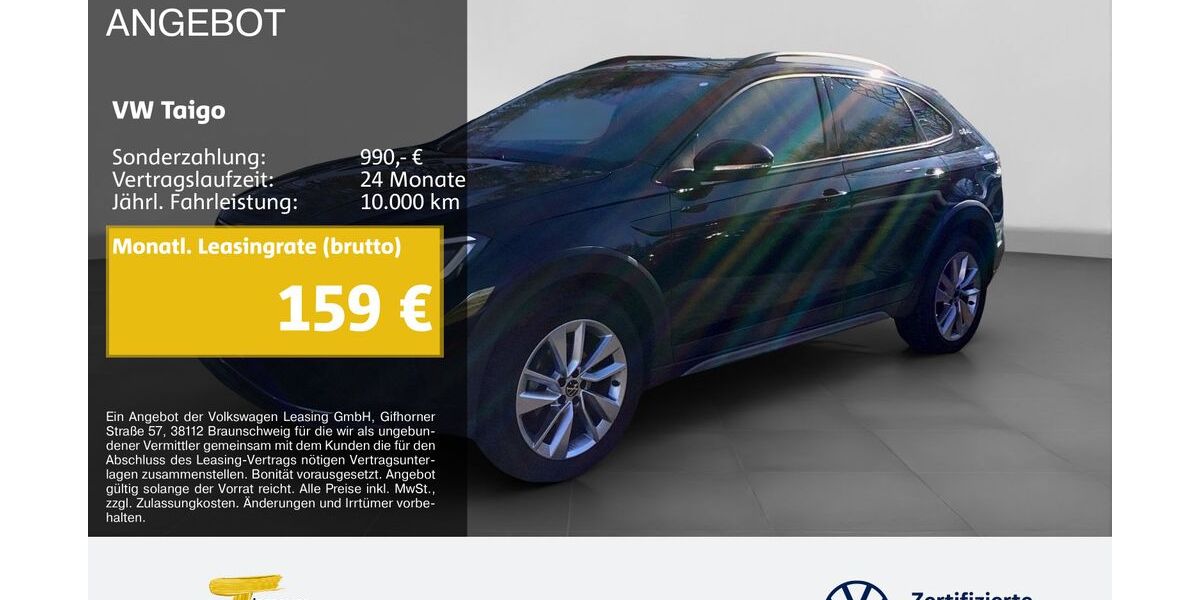 VW Taigo 25.690 km 21.630 &euro; Castrop-Rauxel 44575