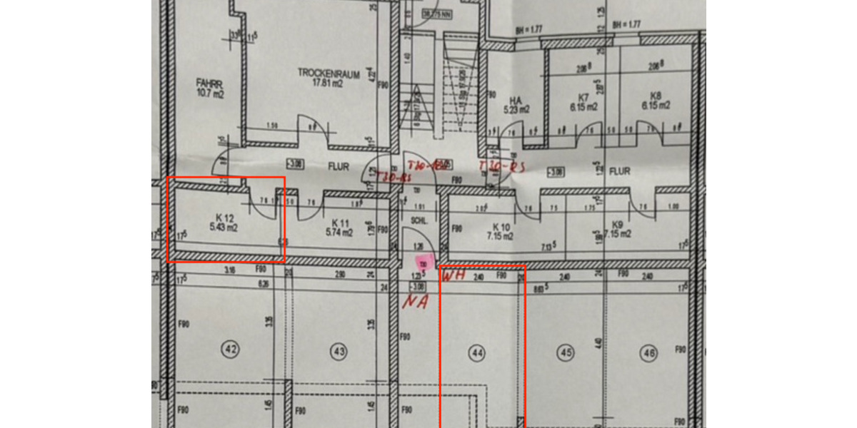 Etagenwohnung Essen Stoppenberg - 2 Zimmer, 66 m&sup2;, 185.000&euro; | Angebot:25390448