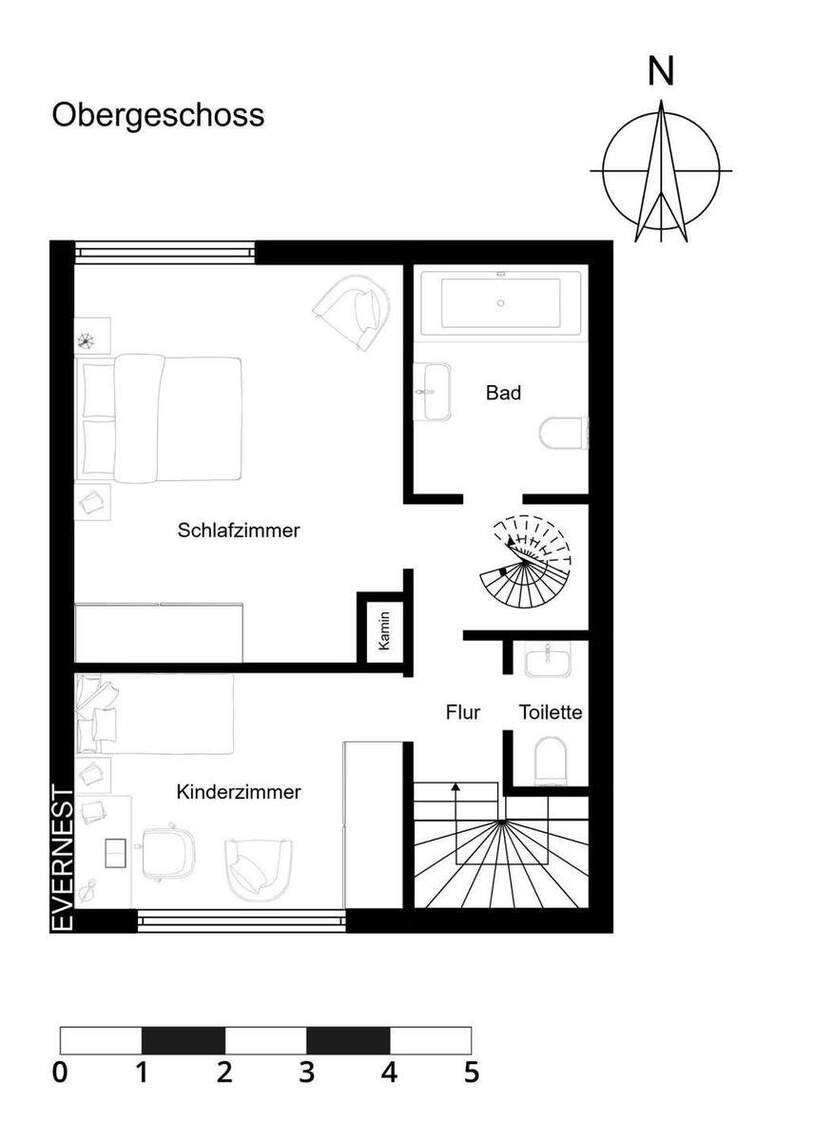 Charmante Doppelhaushälfte mit Potenzial - Essen-WerdenFischlaken 3 zimmer