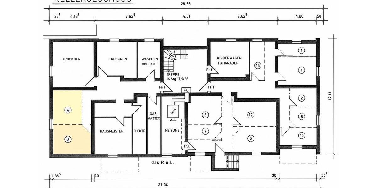 Etagenwohnung Bochum Bochum-Ost - 6 Zimmer, 156 m&sup2;, 265.000&euro; | Angebot:26564350