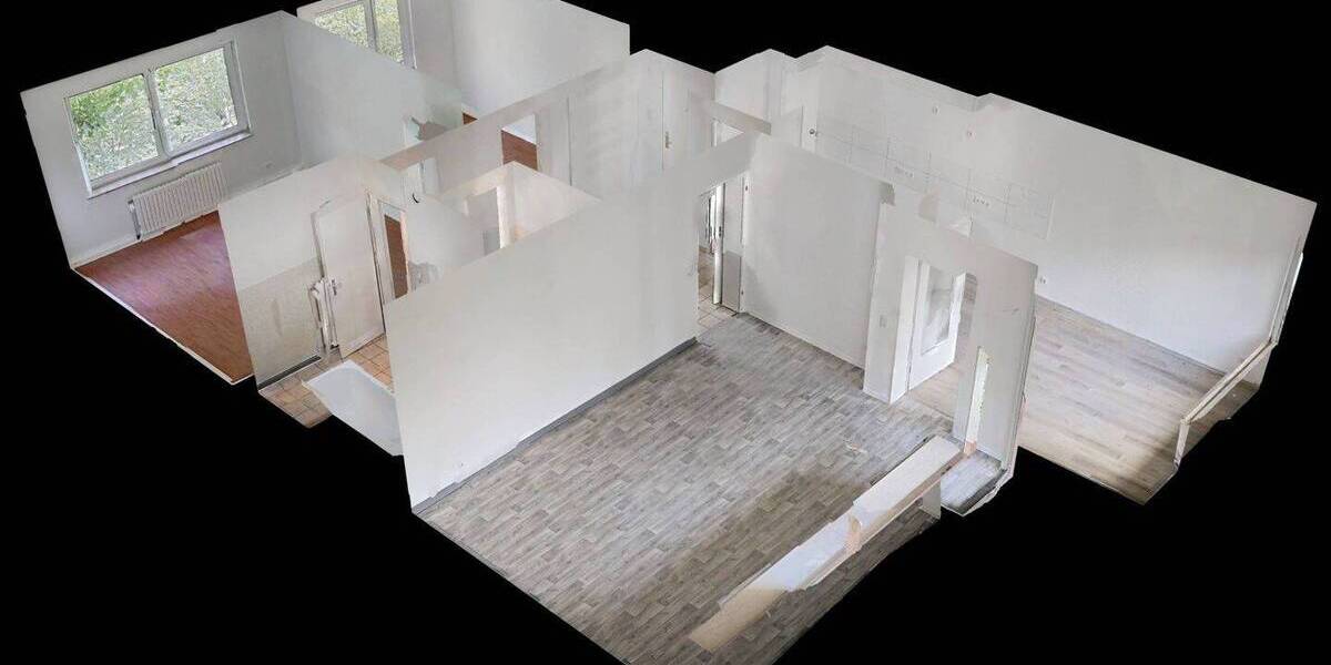 Etagenwohnung Duisburg Neumühl - 3 Zimmer, 81 m&sup2;, 599&euro; | Angebot:26920203