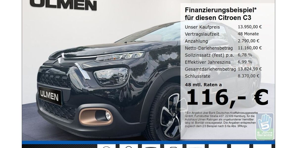 Citroen C3 12.353 km 12.950 &euro; Ratingen 40880