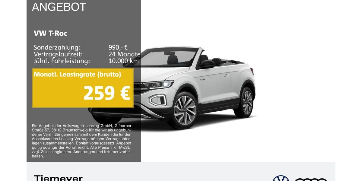 VW T-Roc 23.528 km 28.580 &euro; Gelsenkirchen 45894