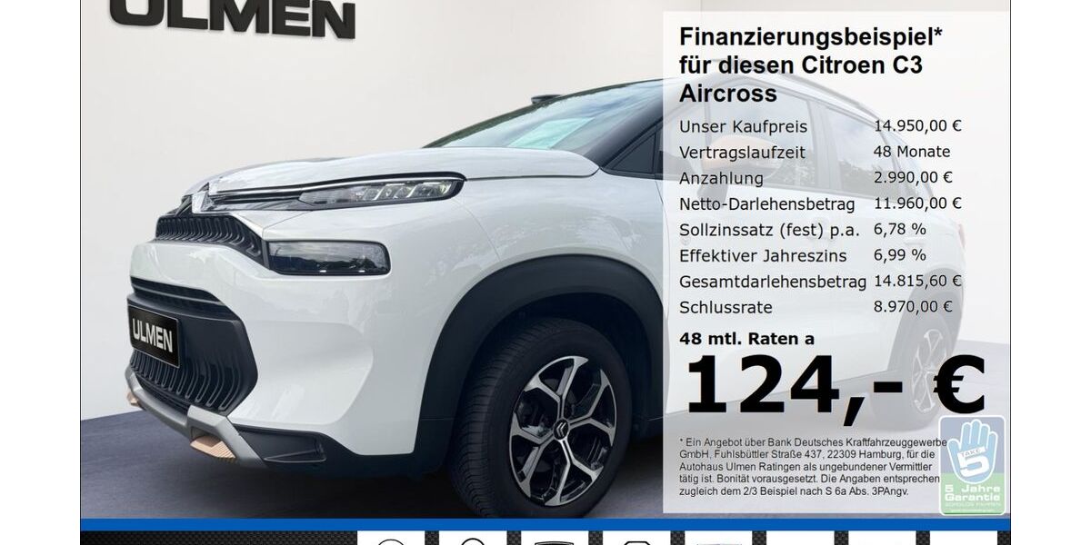 Citroen C3 Aircross 30.056 km 13.550 &euro; Ratingen 40880