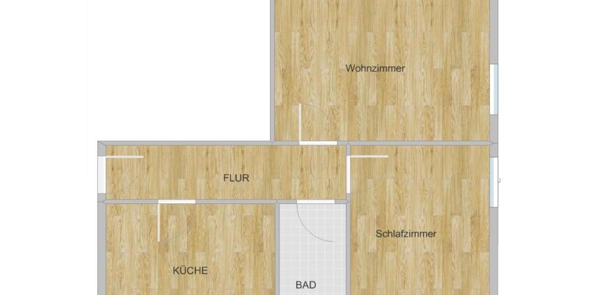 Erdgeschoßwohnung Wetter (Ruhr) - 2.5 Zimmer, 62 m&sup2;, 548&euro; | Angebot:26426252