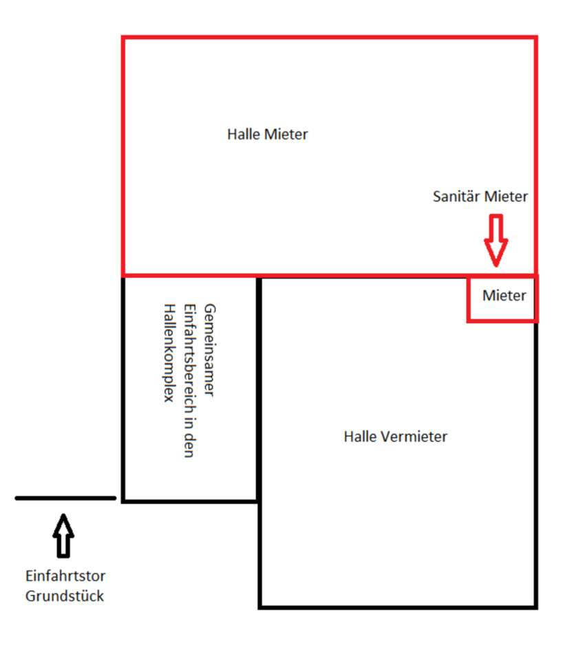 Schöne Halle zum vermieten
