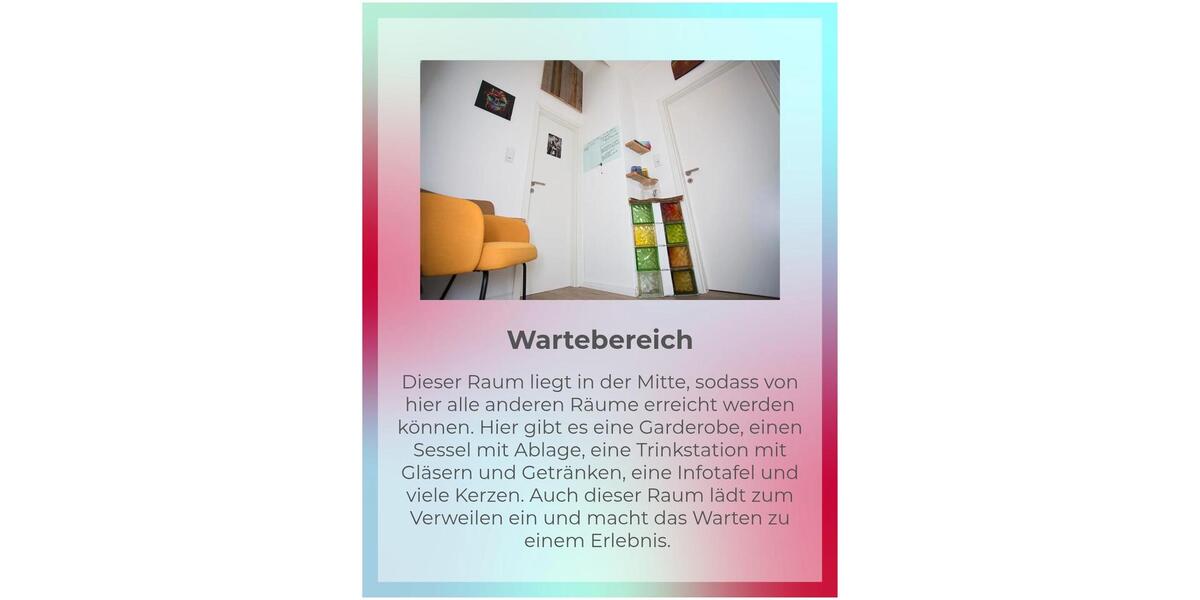 Praxisräume Wuppertal, tageweise, Komplett-Ausstattung zimmer