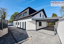 + NEUBAU MIT TOP AUSSTATTUNG + ERSTBEZUG + XXL CARPORT + GARTEN MIT BLICK INS GRÜNE +