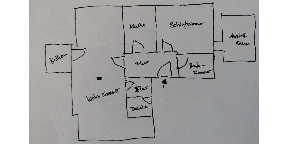 Etagenwohnung Bochum Querenburg - 2 Zimmer, 80 m&sup2;, 1.050&euro; | Angebot:25838734