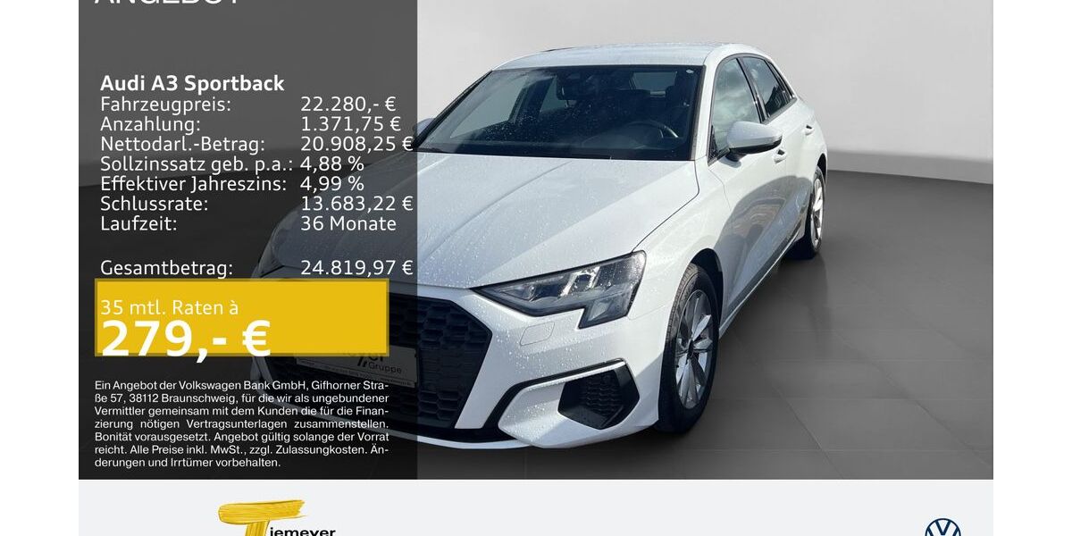 Audi A3 35.333 km 21.980 &euro; Recklinghausen 45663