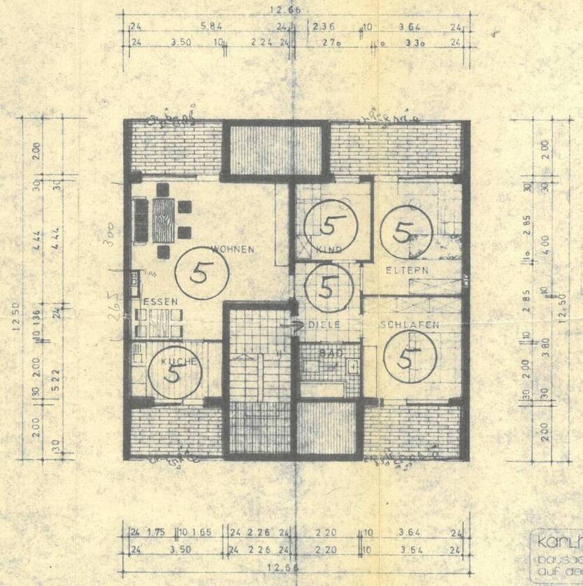 VIER LOGGIEN - Sonne von früh bis spät! Ca. 96 m² 4- Zimmer-Dachgeschoßwohnung in HA-Boelerheide