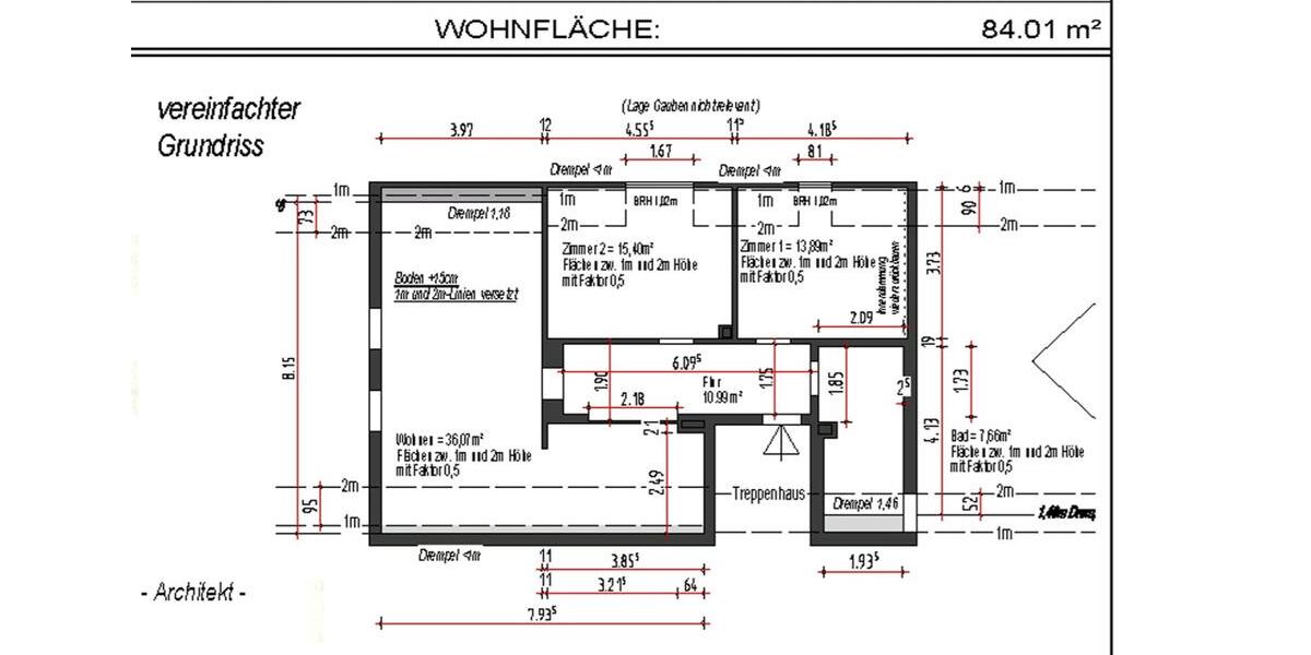Dachgeschoßwohnung Gladbeck Brauck - 3.5 Zimmer, 930 m&sup2;, 930&euro; | Angebot:25838689