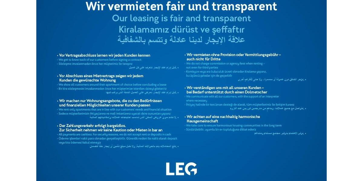 Erdgeschoßwohnung Gelsenkirchen Resse - 3 Zimmer, 60 m&sup2;, 499&euro; | Angebot:25743425