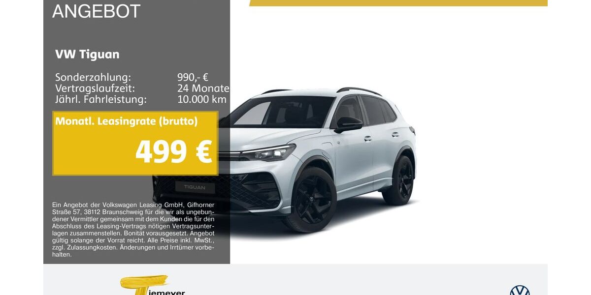 VW Tiguan 9.819 km 44.840 &euro; Recklinghausen 45663