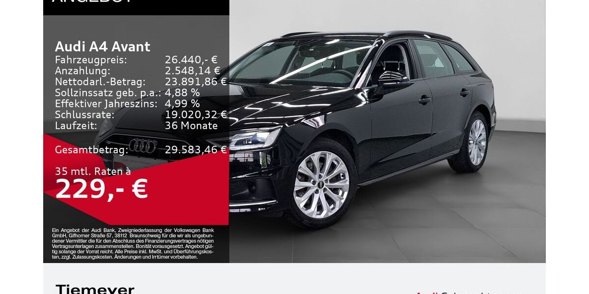 Audi A4 52.836 km 26.440 &euro; Bochum 44809