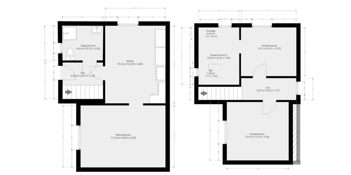 freistehendes Einfamilienhaus u.Mehrfamilienhaus auf 1 Grundstück 10 zimmer