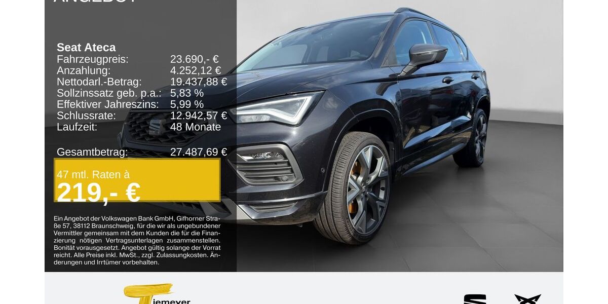 Seat Ateca 85.231 km 21.950 &euro; Duisburg 47059