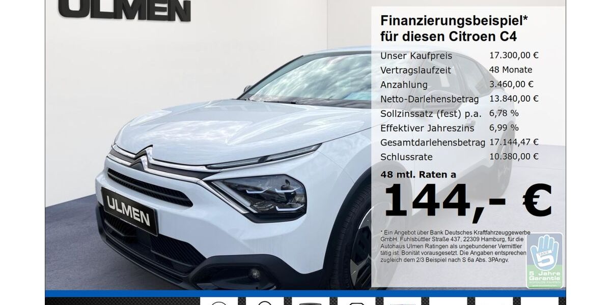 Citroen C4 25.985 km 16.850 &euro; Ratingen 40880