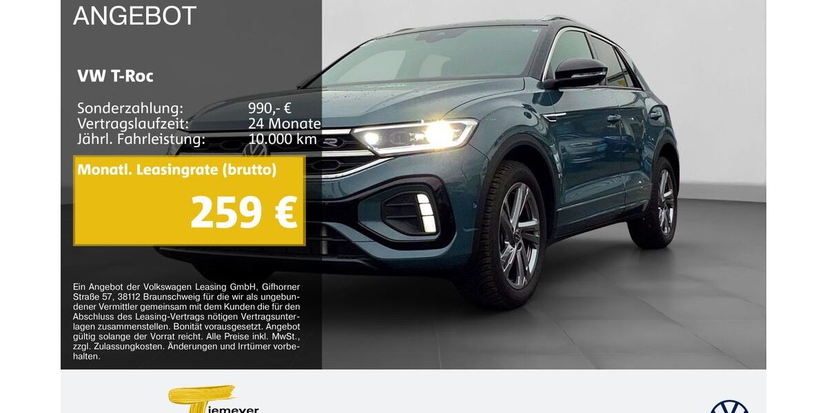 VW T-Roc 12.165 km 30.210 &euro; Herne 44653