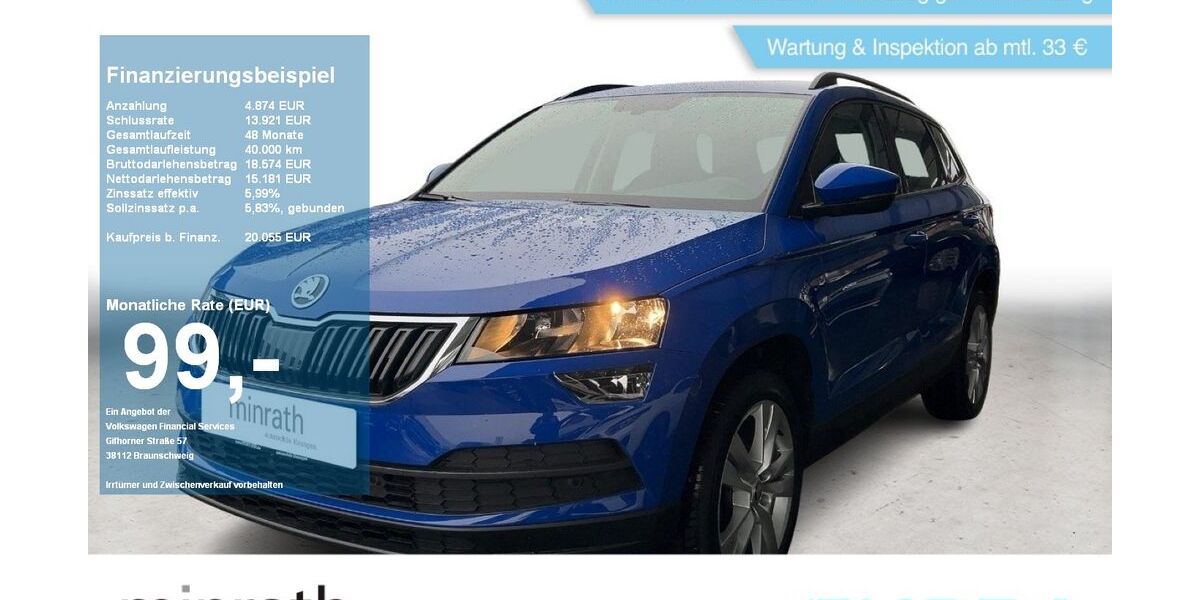 Skoda Karoq 60.402 km 20.025 &euro; Moers 47441