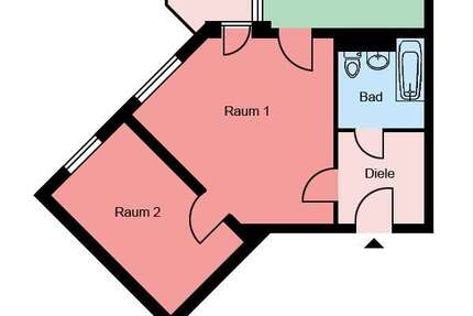 Wohnung zum Mieten in Witten 326,81 € 60 m² 2 zimmer