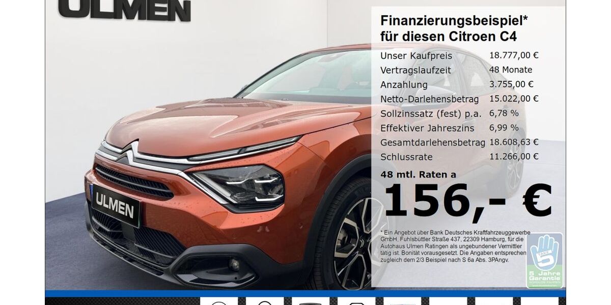 Citroen C4 13.165 km 18.777 &euro; Ratingen 40880