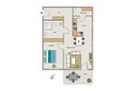 Etagenwohnung Bochum Bochum-Nord - 2 Zimmer, 71 m&sup2;, 948&euro; | Angebot:25995654