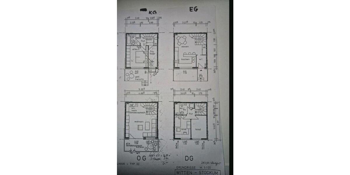 Reihenhaus Witten Rüdinghausen - 3 Zimmer, 94 m&sup2;, 279.000&euro; | Angebot:26419472