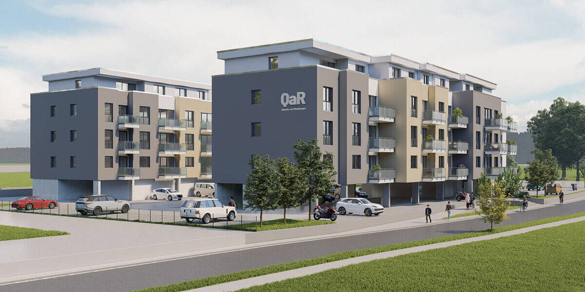 Zentraler geht es nicht!!! Moderne Neubau-Eigentumswohnung 2 zimmer