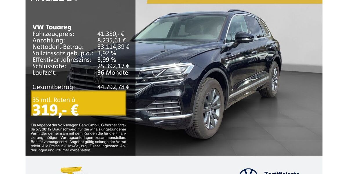 VW Touareg 100.046 km 41.350 &euro; Oberhausen 46047