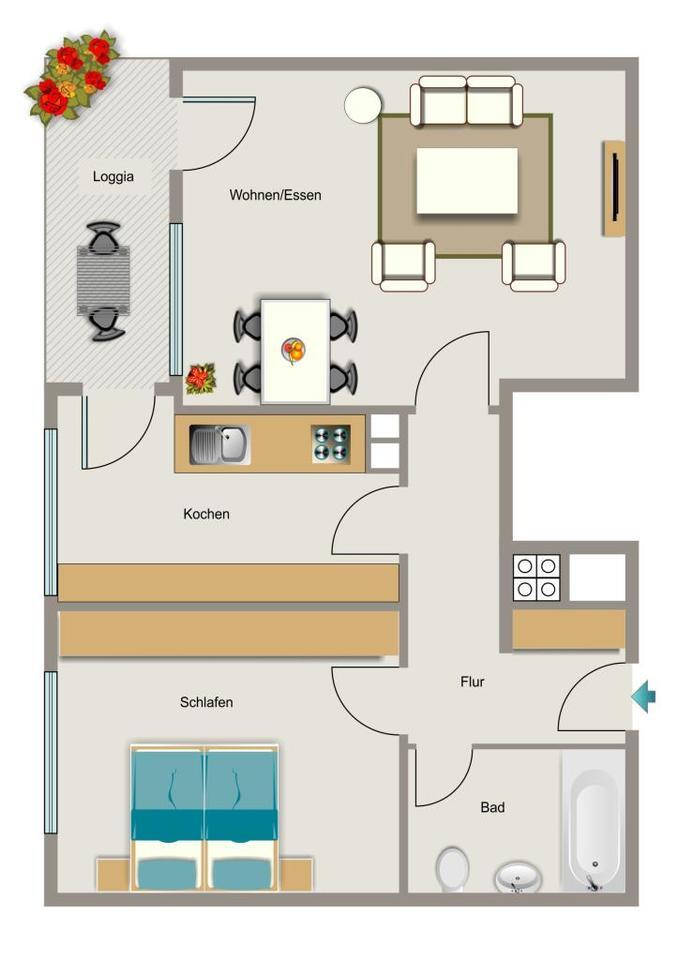 Schwellenlos in Ihr neues Zuhause! zimmer