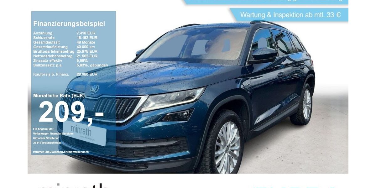 Skoda Kodiaq 103.970 km 27.730 &euro; Moers 47441