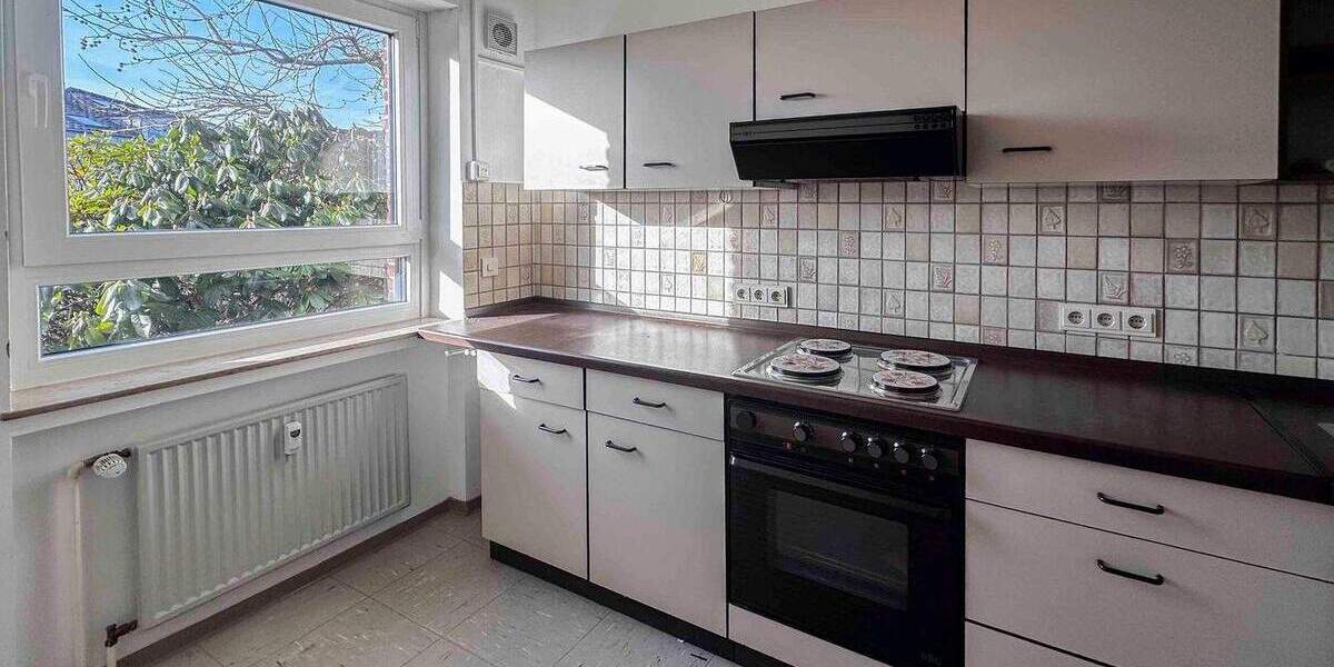 Lichtdurchflutete Erdgeschosswohnung mit sonniger Terrasse und TG- Stellplatz in Essen 2 zimmer