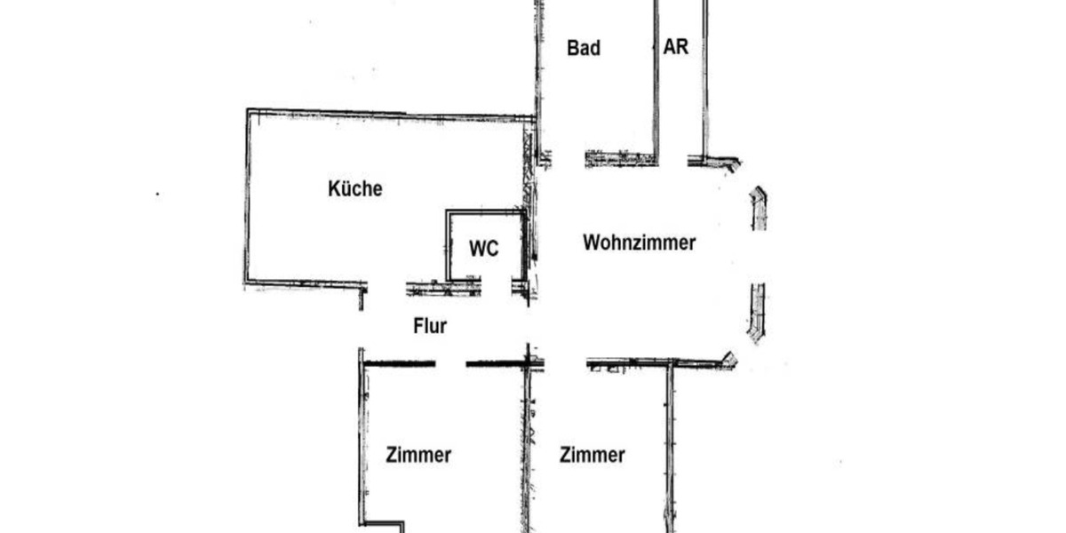 Dachgeschoßwohnung Essen Stadtbezirk VII - 3 Zimmer, 89 m&sup2;, 655&euro; | Angebot:25718244