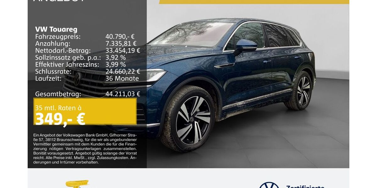 VW Touareg 93.317 km 39.570 &euro; Castrop-Rauxel 44575