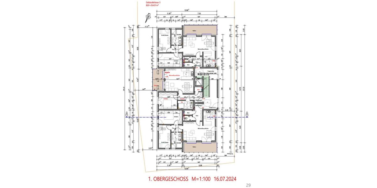 Erstbezug! Exklusive Penthousewohnung im Juli 26 zu vermieten! 3 zimmer