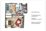 Etagenwohnung Oberhausen Biefang - 2 Zimmer, 55 m&sup2;, 120.000&euro; | Angebot:27484650