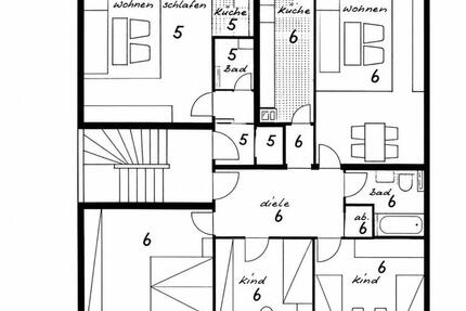 Wohnung Essen Stadtbezirk III - 5 Zimmer, 103 m&sup2;, 225.000&euro; | Angebot:27457200