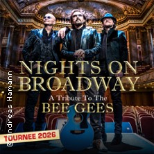 Lounge-Ticket | Nights on Broadway - A Tribute to the Bee Gees 16.10.2026 Rudolf Weber-ARENA