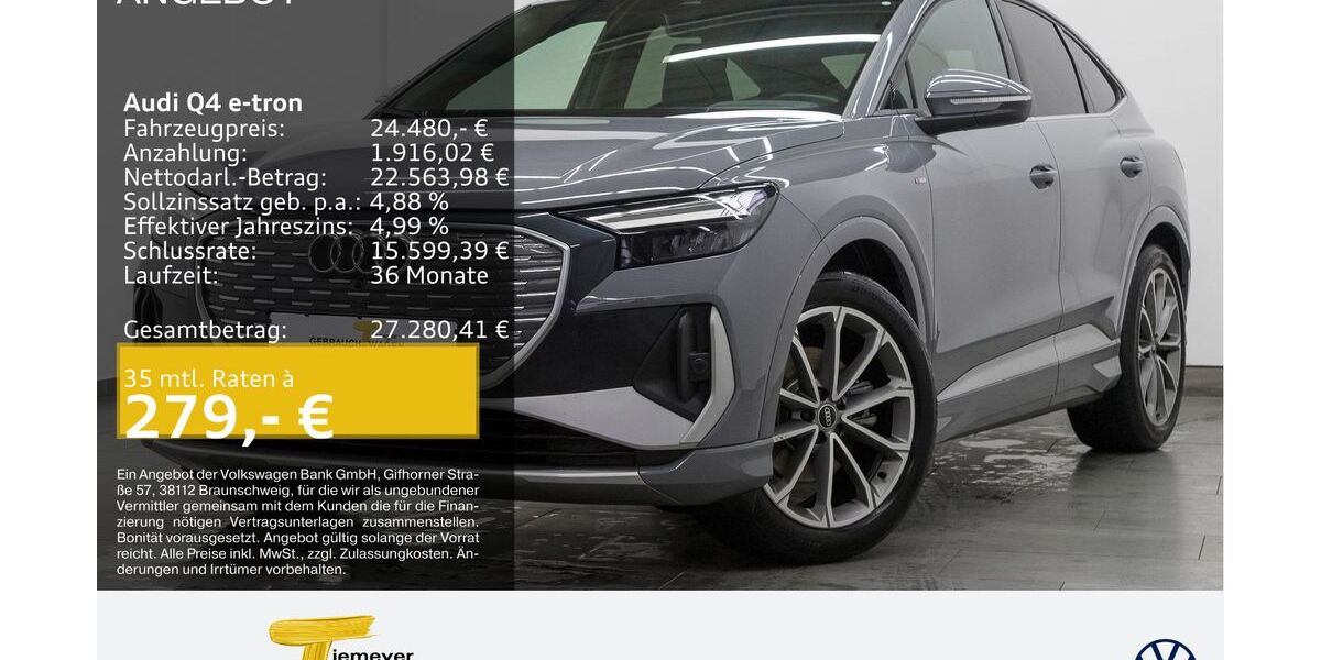 Audi Q4 e-tron 60.916 km 23.680 &euro; Duisburg 47059