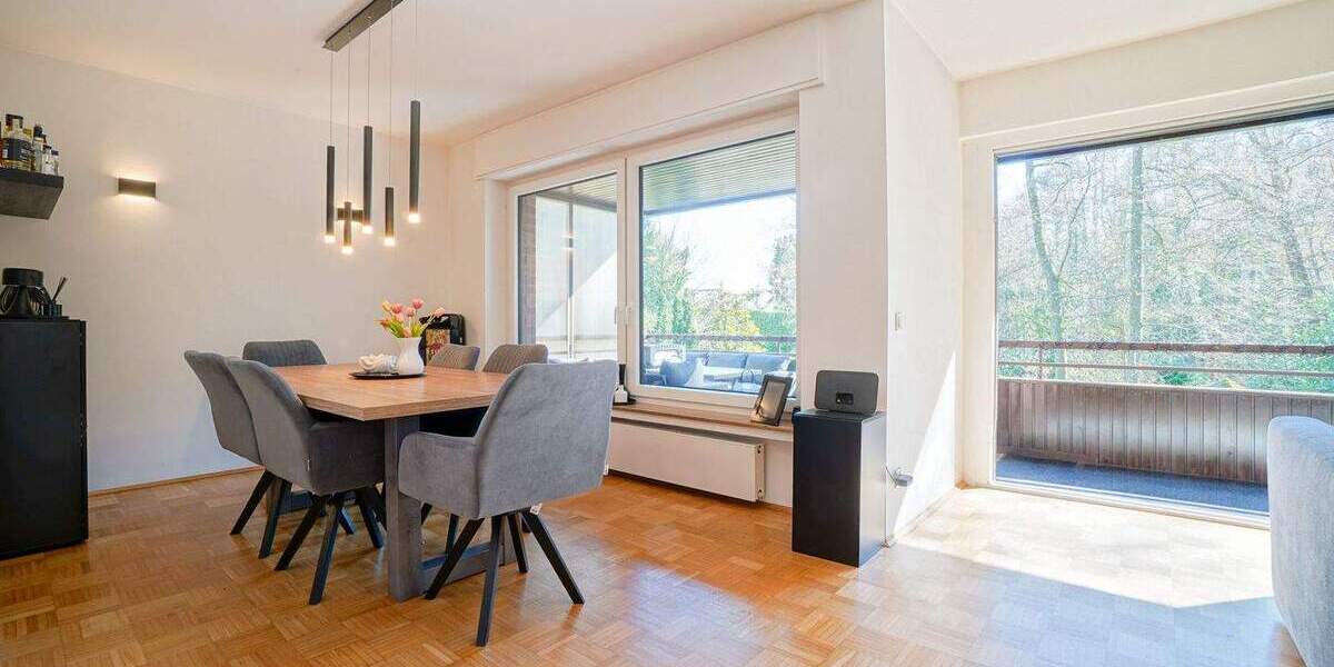 Etagenwohnung Mülheim an der Ruhr Saarn - 3 Zimmer, 94 m&sup2;, 1.300&euro; | Angebot:25670661
