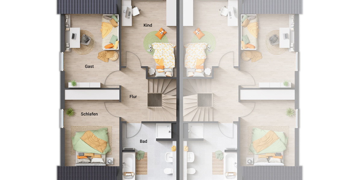 Mehrfamilienhaus, Wohnhaus Marl Hamm - 4 Zimmer, 128 m&sup2;, 401.490&euro; | Angebot:23940711