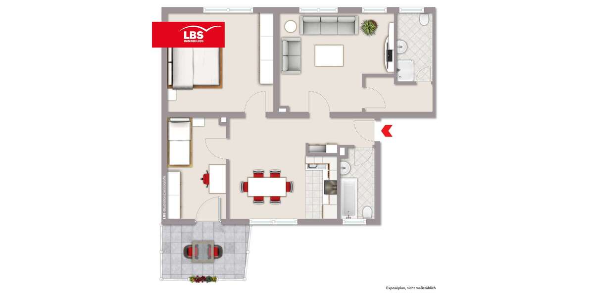 Wohnung zum Kaufen in Moers 235.900 € 89 m² 3.5 zimmer