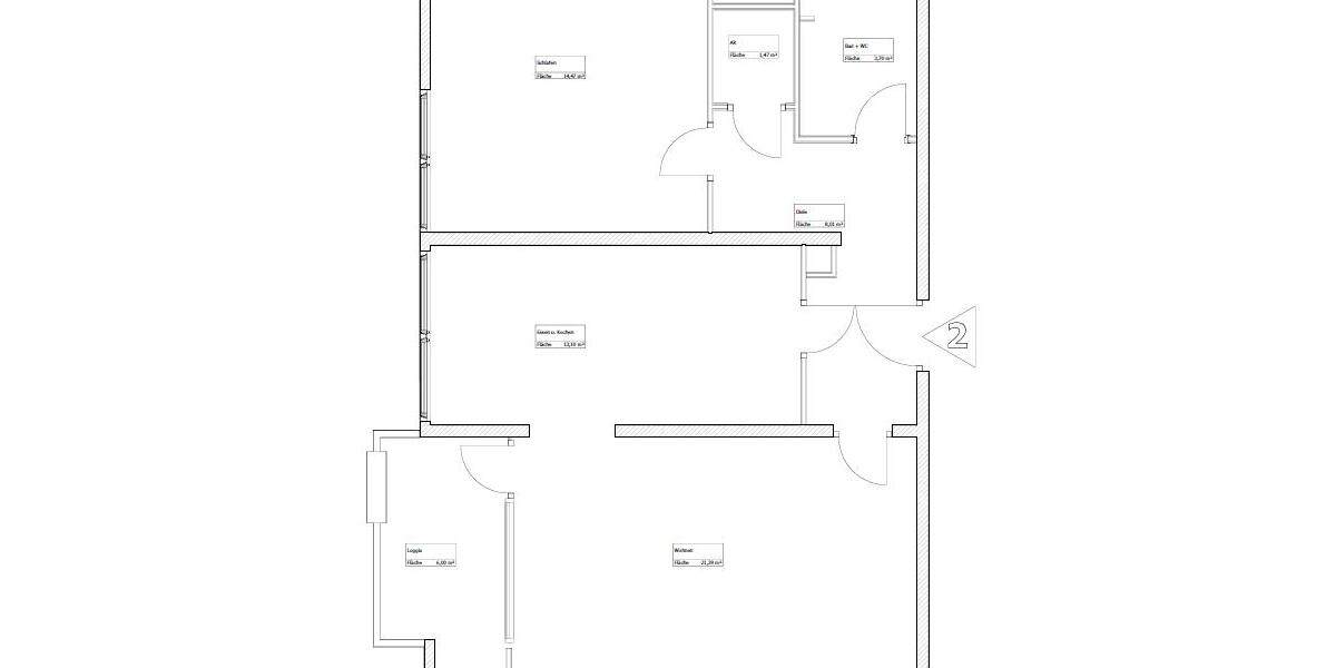 Großzügig geschnittene 2-Zimmer-Wohnung in Herne - Jetzt 1 Monat Gratis wohnen! 2 zimmer