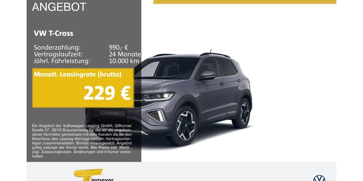 VW T-Cross 17.342 km 27.640 &euro; Recklinghausen 45663