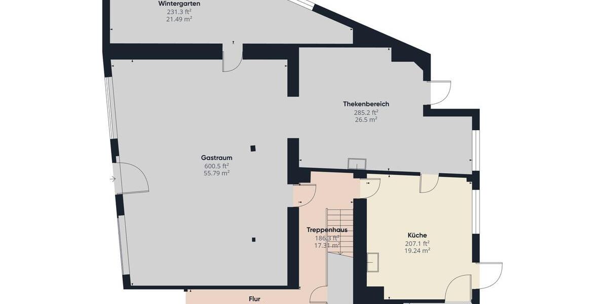 Gastrofläche mit Wintergarten und besonderem Flair am Rand der Nevigeser Altstadt zimmer