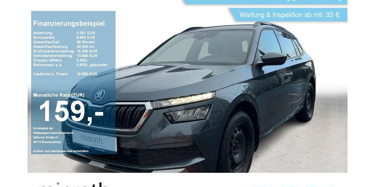 Skoda Kamiq 60.907 km 18.180 &euro; Moers 47441