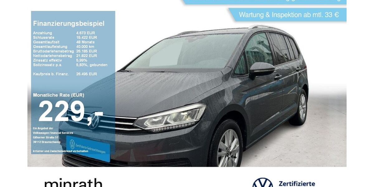 VW Touran 102.660 km 25.620 &euro; Moers 47441