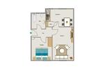 Erdgeschoßwohnung Dinslaken Lohberg - 2.5 Zimmer, 49 m&sup2;, 317&euro; | Angebot:26170258